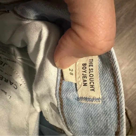 Madewell slouchy boyjean