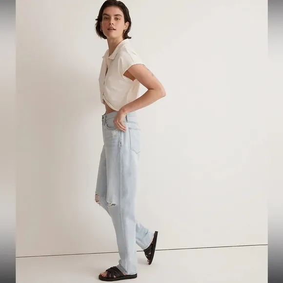 Madewell slouchy boyjean