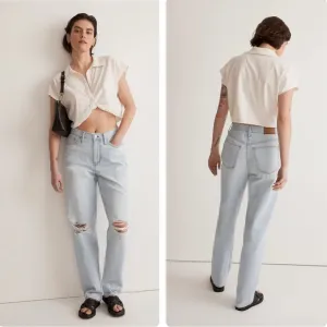 Madewell slouchy boyjean