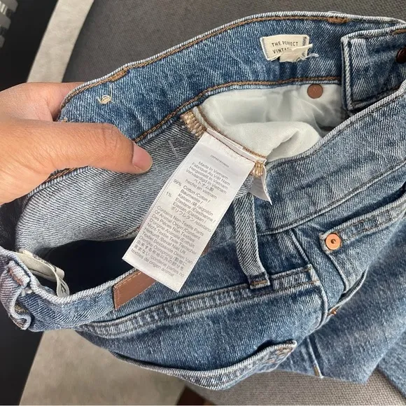 Madewell The Perfect Vintage Jean in Ainsworth Wash