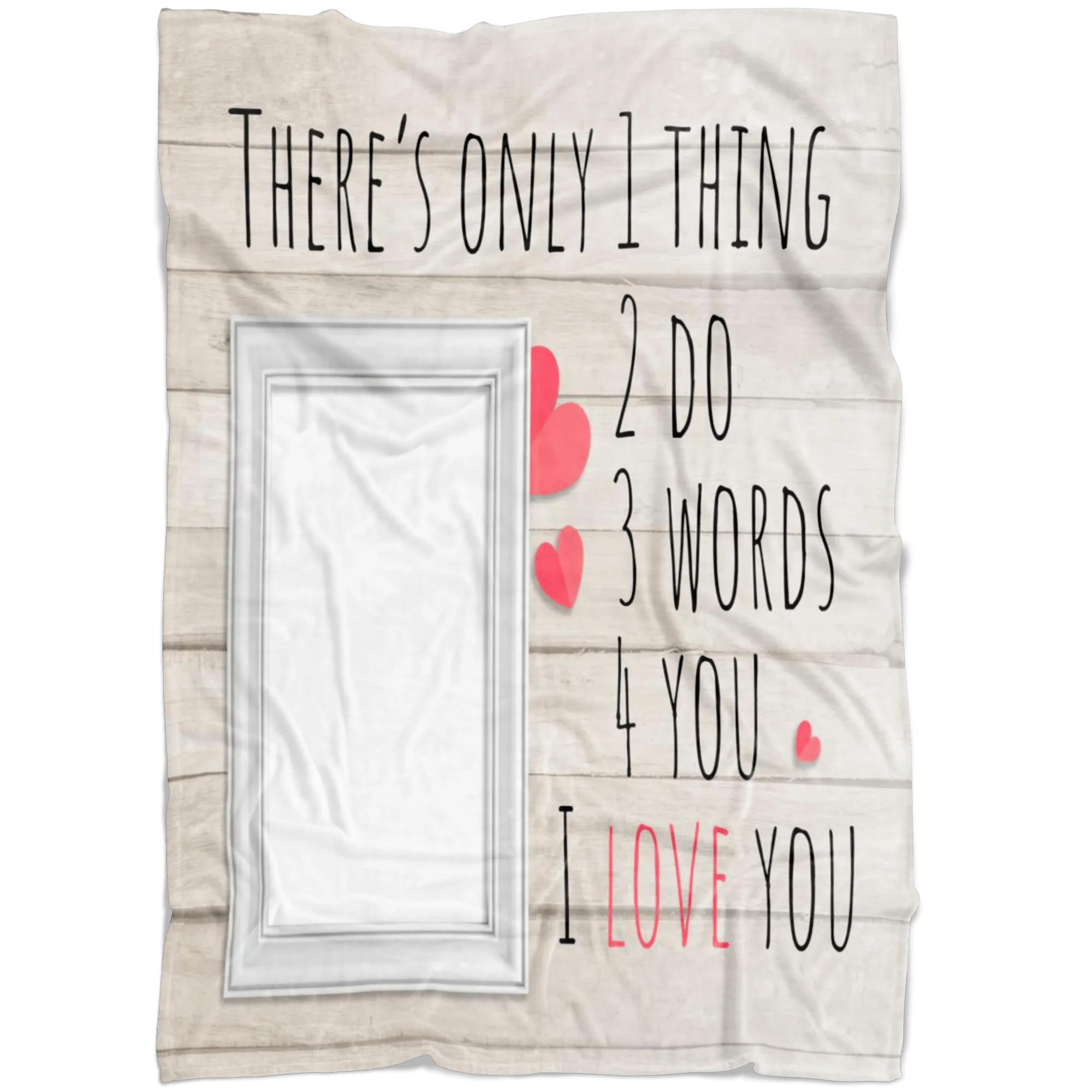 Make Me Yours Personalizable Blanket