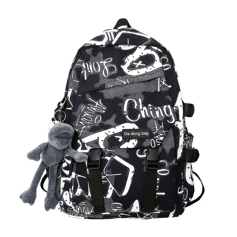Male College Large Capacity High Junior Fashion Backpacks