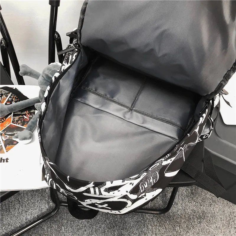 Male College Large Capacity High Junior Fashion Backpacks