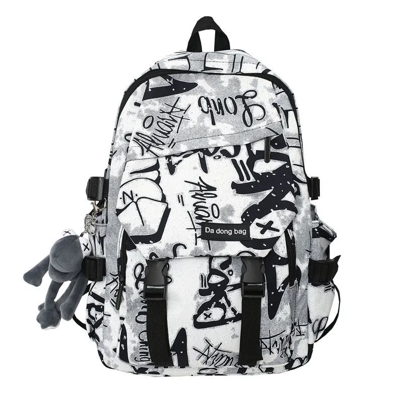 Male College Large Capacity High Junior Fashion Backpacks