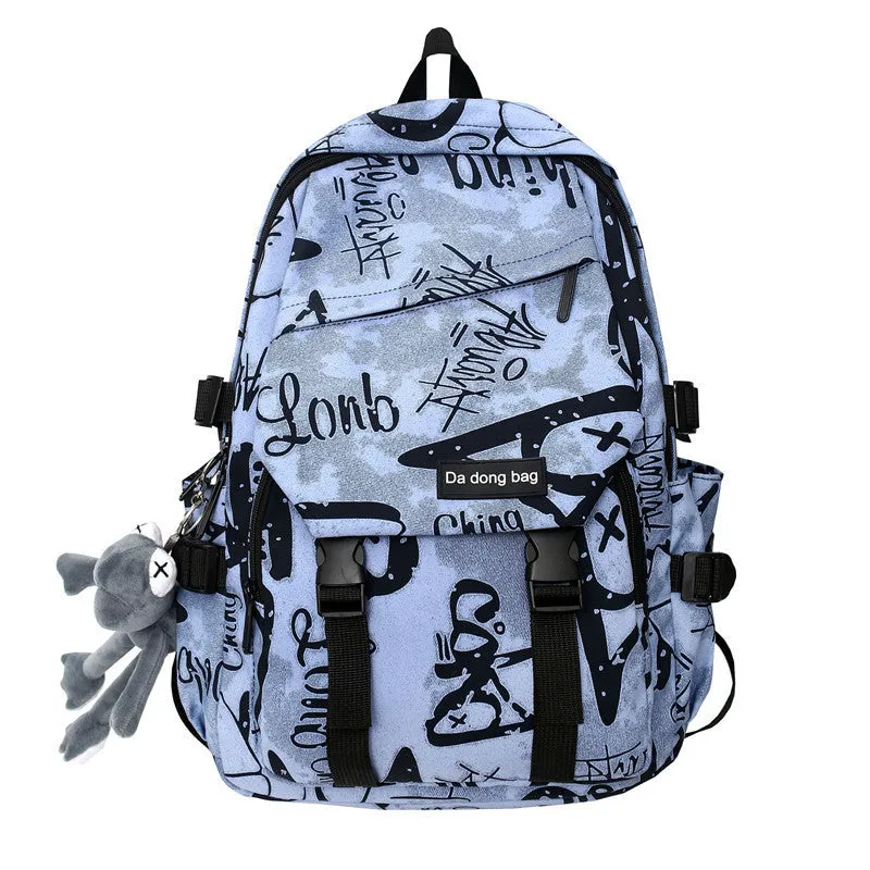 Male College Large Capacity High Junior Fashion Backpacks