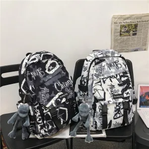Male College Large Capacity High Junior Fashion Backpacks