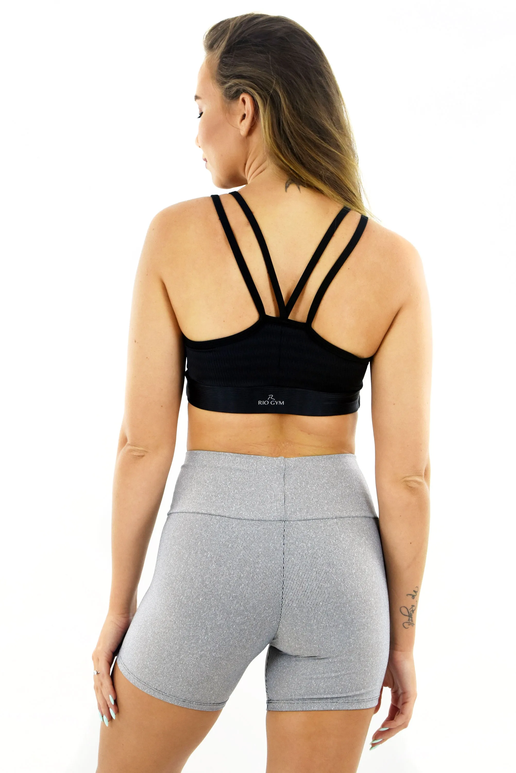 Mar Azul Shorts - Black & White
