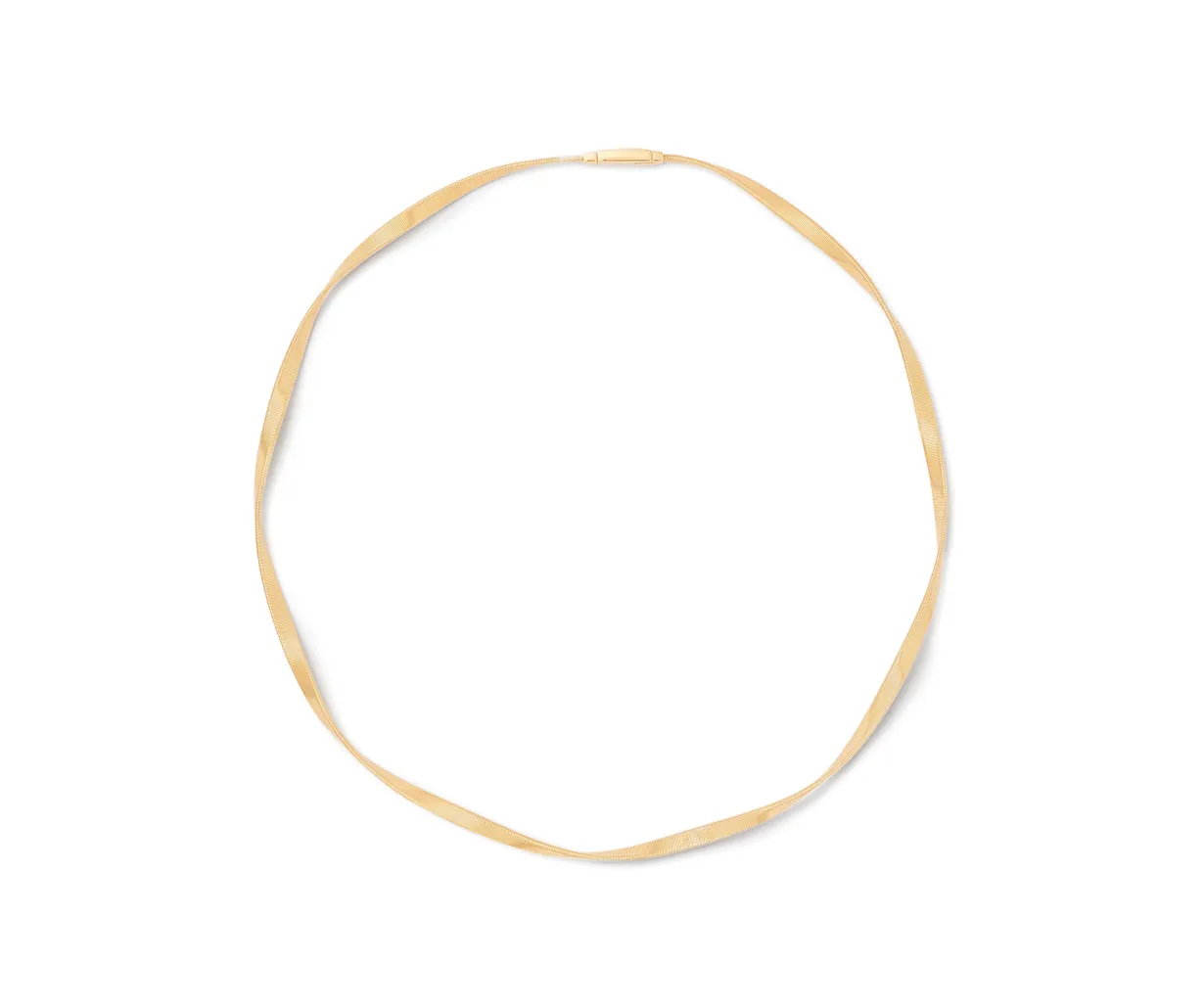Marco Bicego Marrakech 18k Yellow Gold Twisted Supreme Necklace