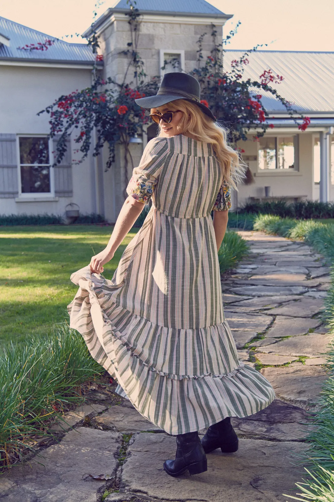Marmont Maxi Dress - Deserto