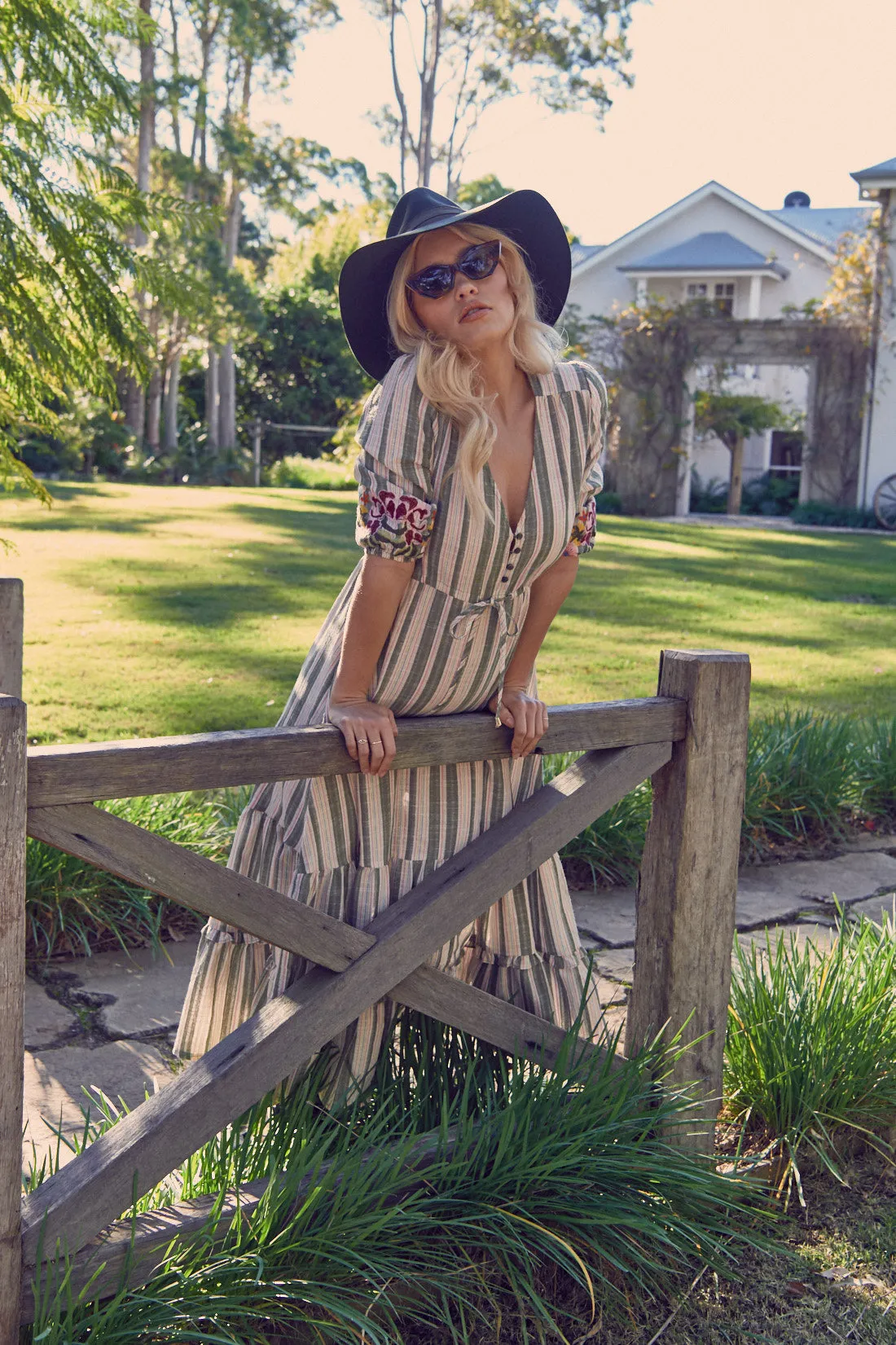 Marmont Maxi Dress - Deserto