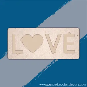 MDF LOVE Puzzle