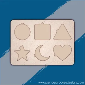 MDF Shapes Puzzle