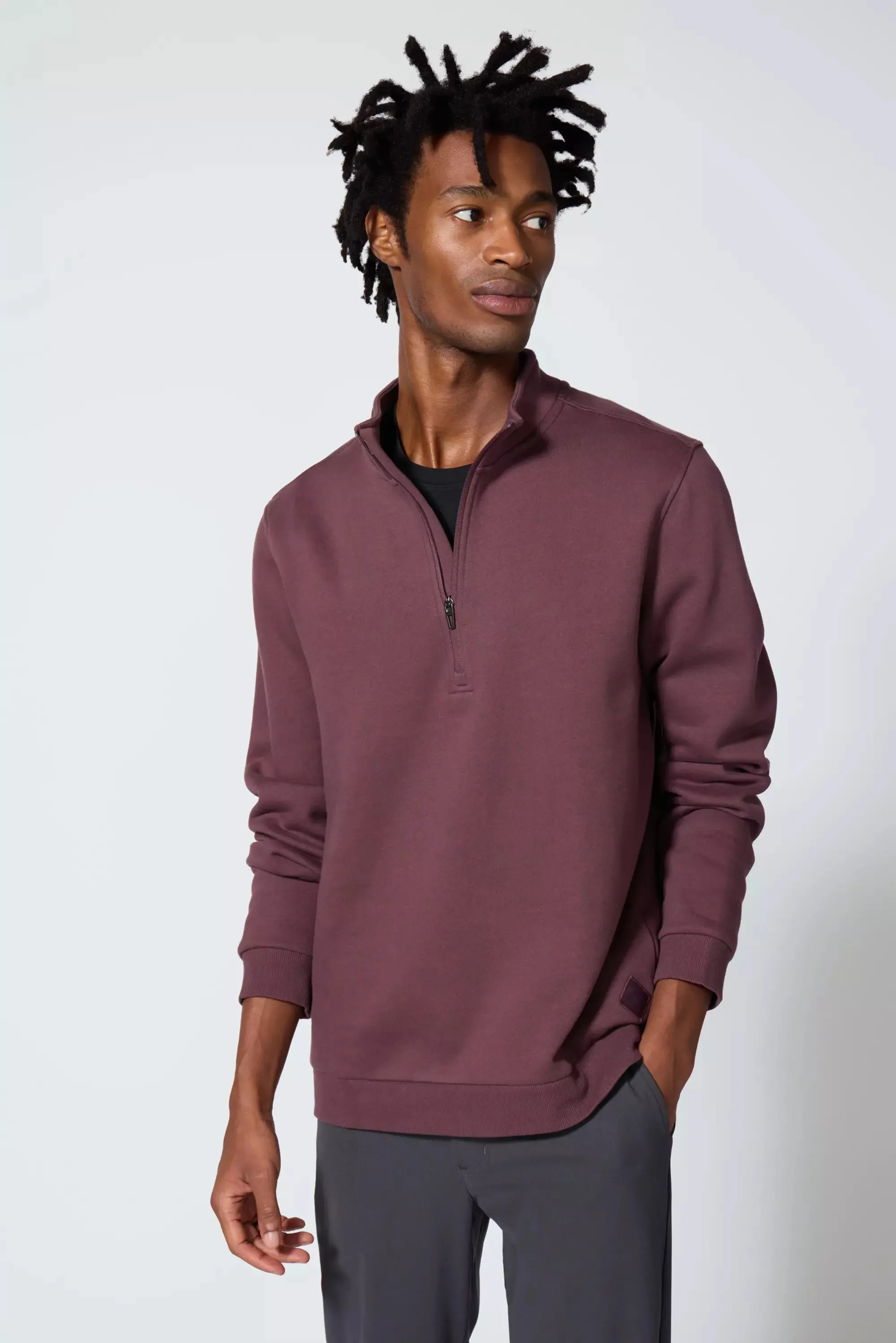 Men's Luxefleece 1/4 Zip  - Huckleberry