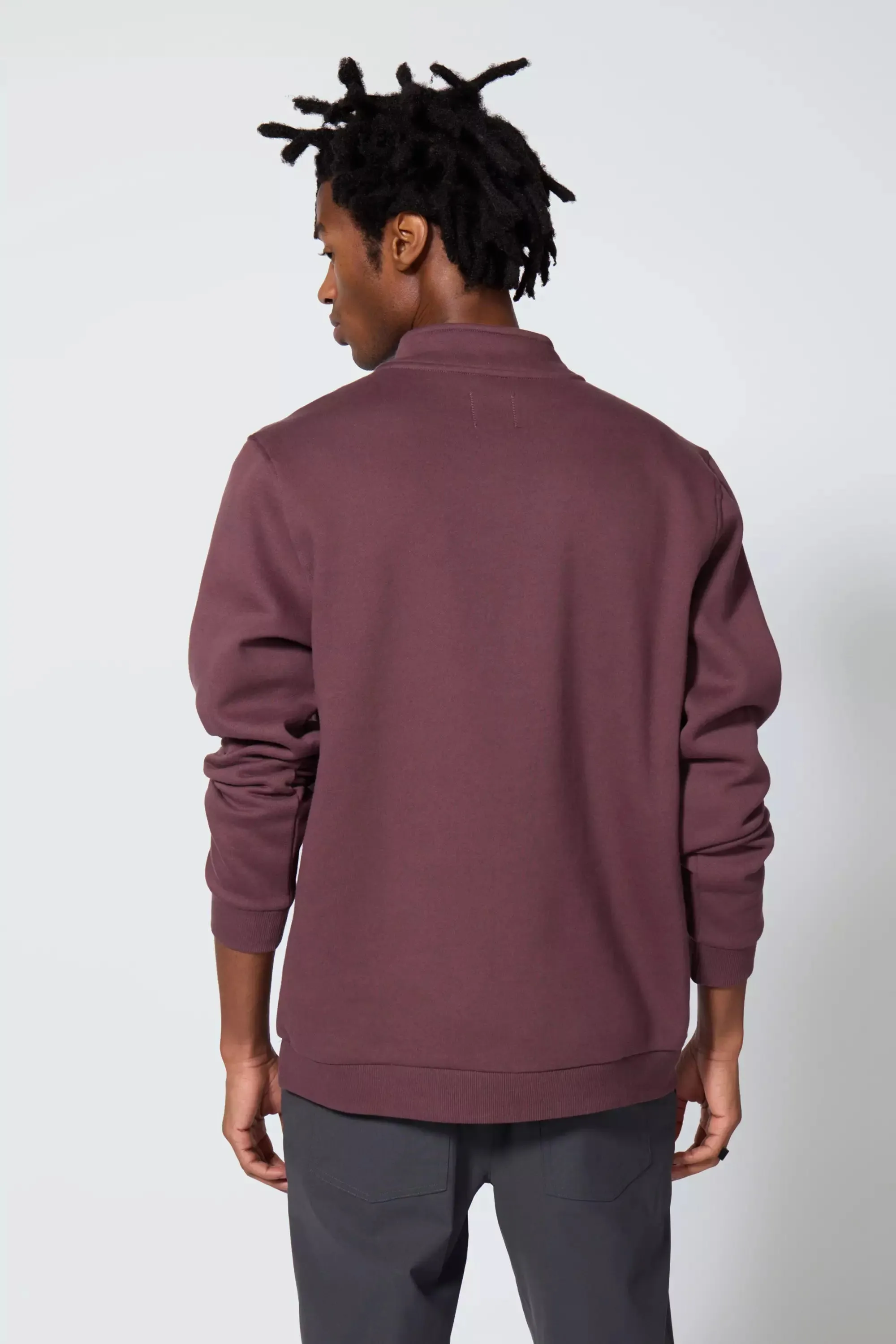 Men's Luxefleece 1/4 Zip  - Huckleberry