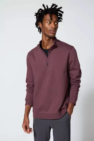 Men's Luxefleece 1/4 Zip  - Huckleberry