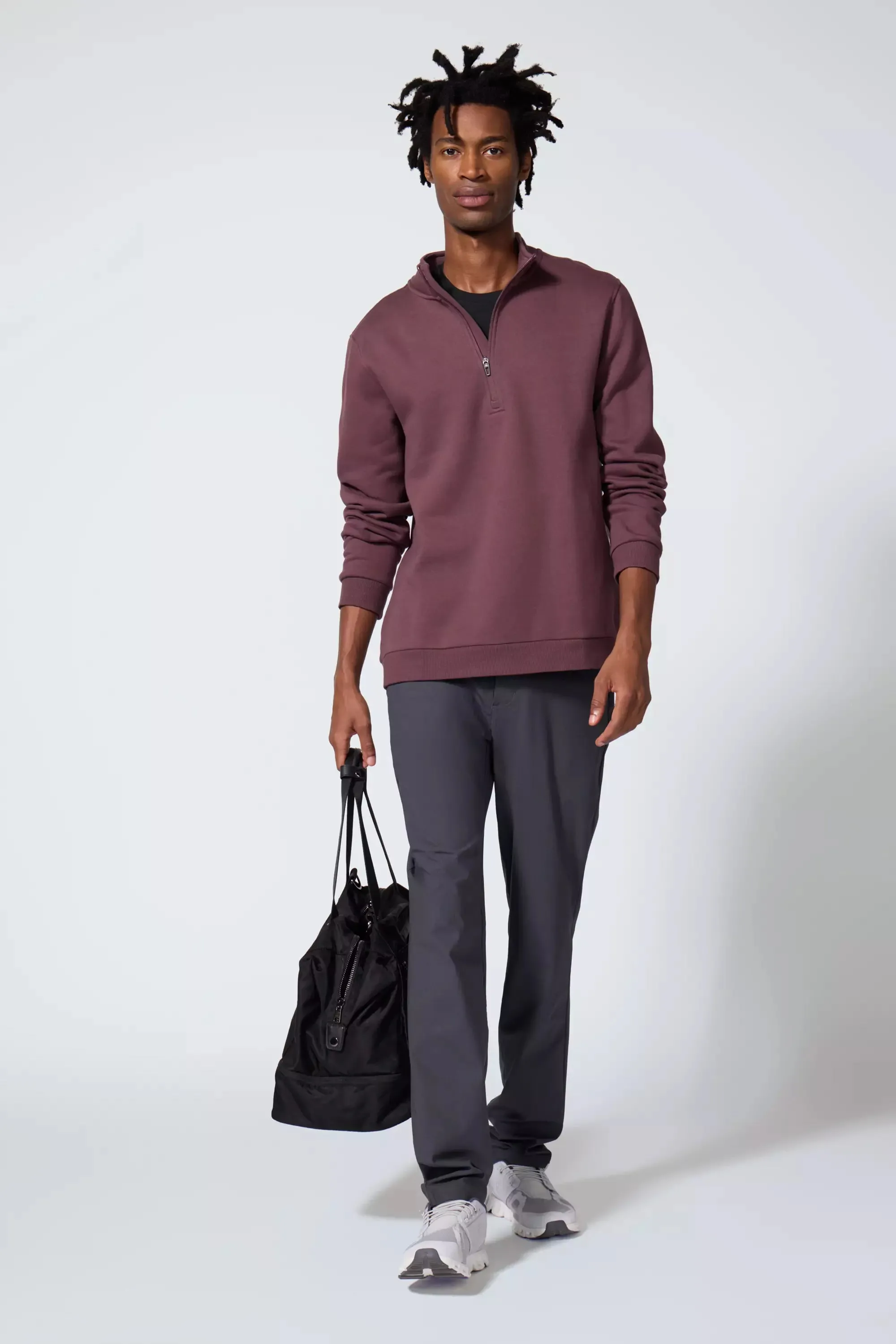 Men's Luxefleece 1/4 Zip  - Huckleberry