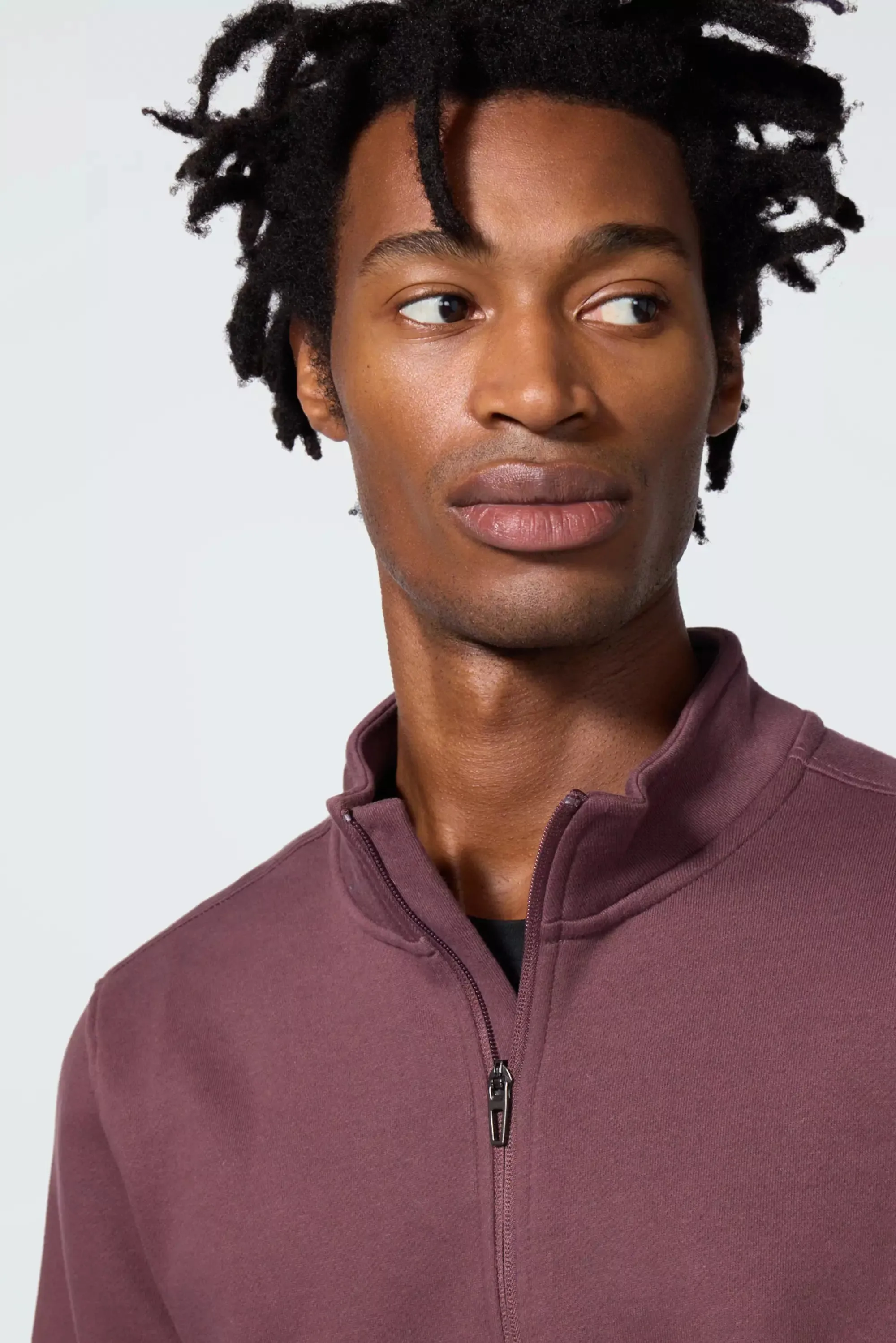 Men's Luxefleece 1/4 Zip  - Huckleberry