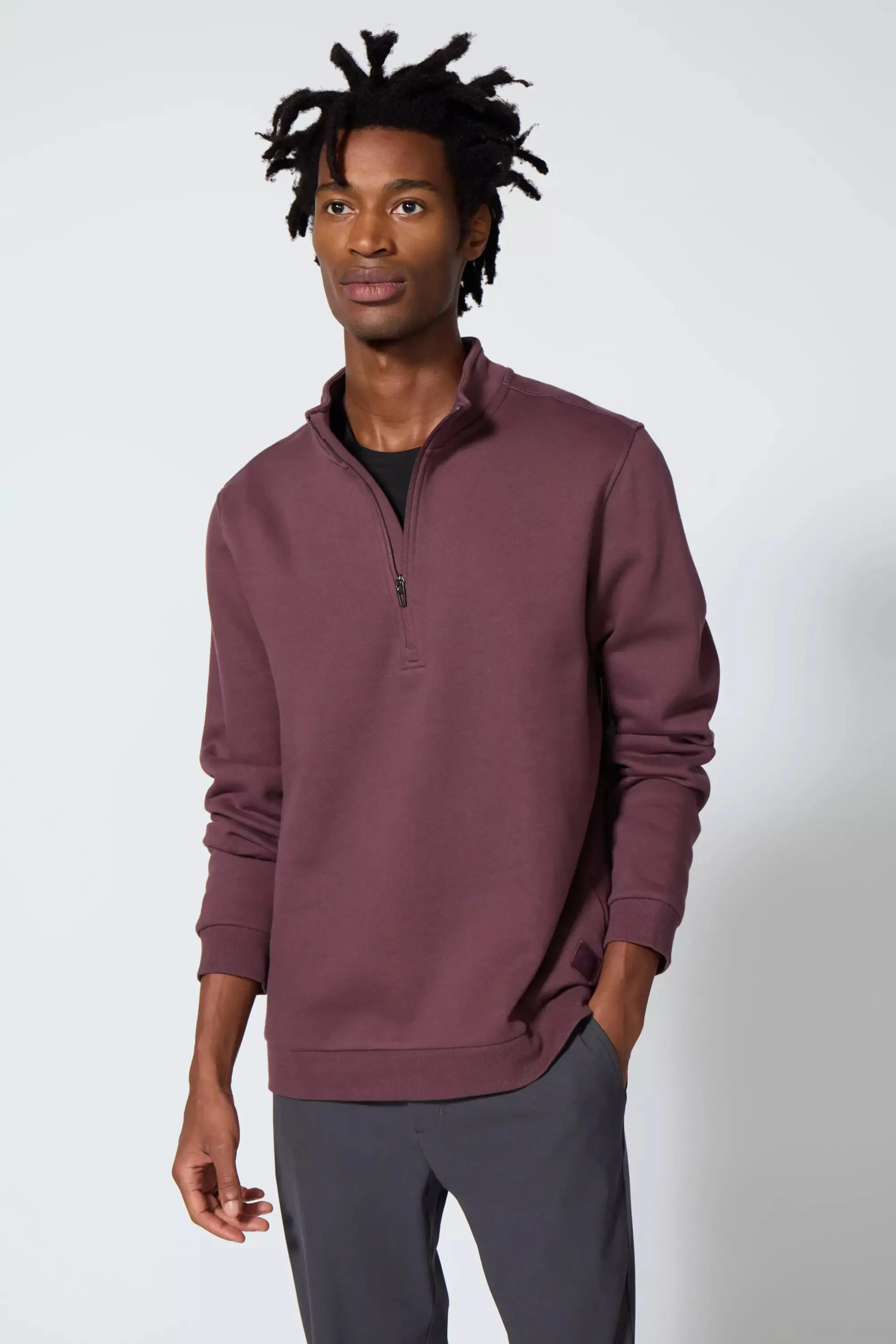 Men's Luxefleece 1/4 Zip  - Huckleberry