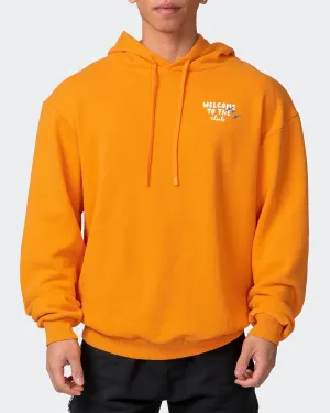 MENS MN SQUAD OVERSIZED VINTAGE HOODIE Washed Fireball