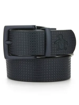 Men's Tonal Textured Golf Belt