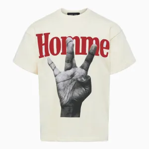 Men's Twisted Fingers Short Sleeve T-Shirt