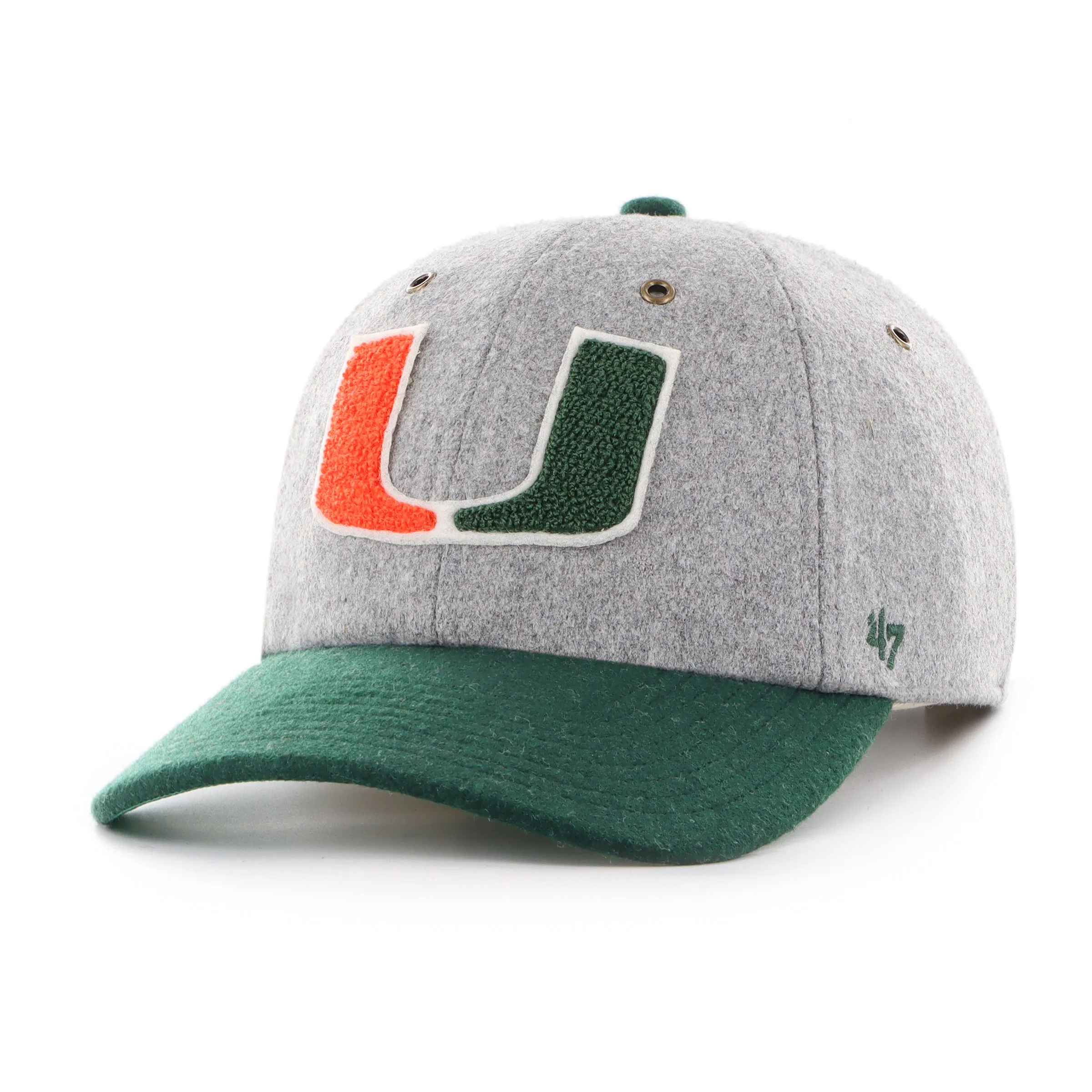 MIAMI HURRICANES OFF CAMPUS '47 CLEAN UP MID FIT