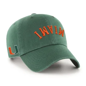 MIAMI HURRICANES UPSIDE DOWN '47 CLEAN UP