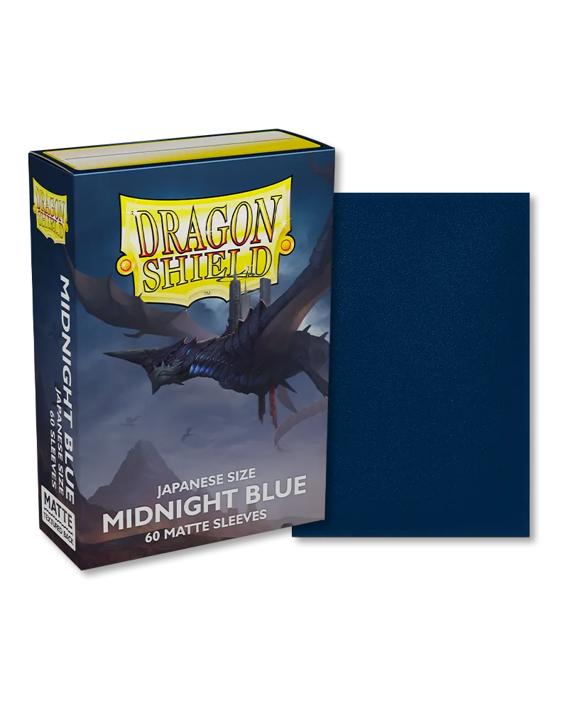 Midnight Blue - Matte Sleeves - Japanese Size AT-11157