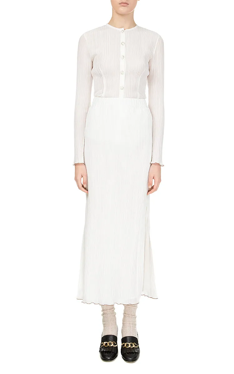 Milk Frilled Skirt