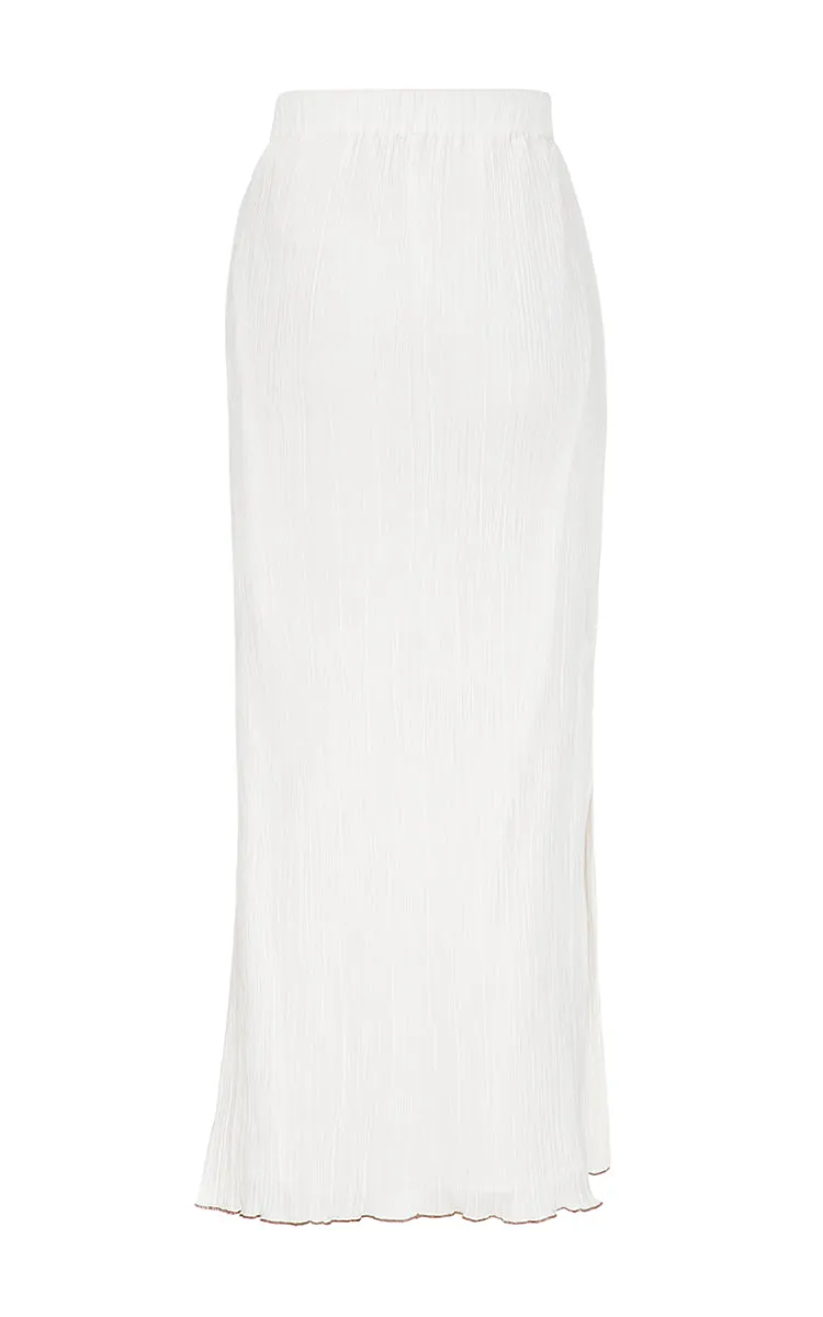 Milk Frilled Skirt