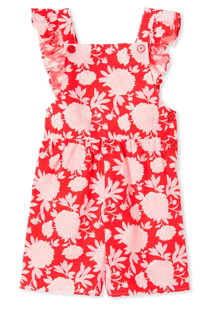 Milky |  Raspberry Playsuit |  Sizes 8-12