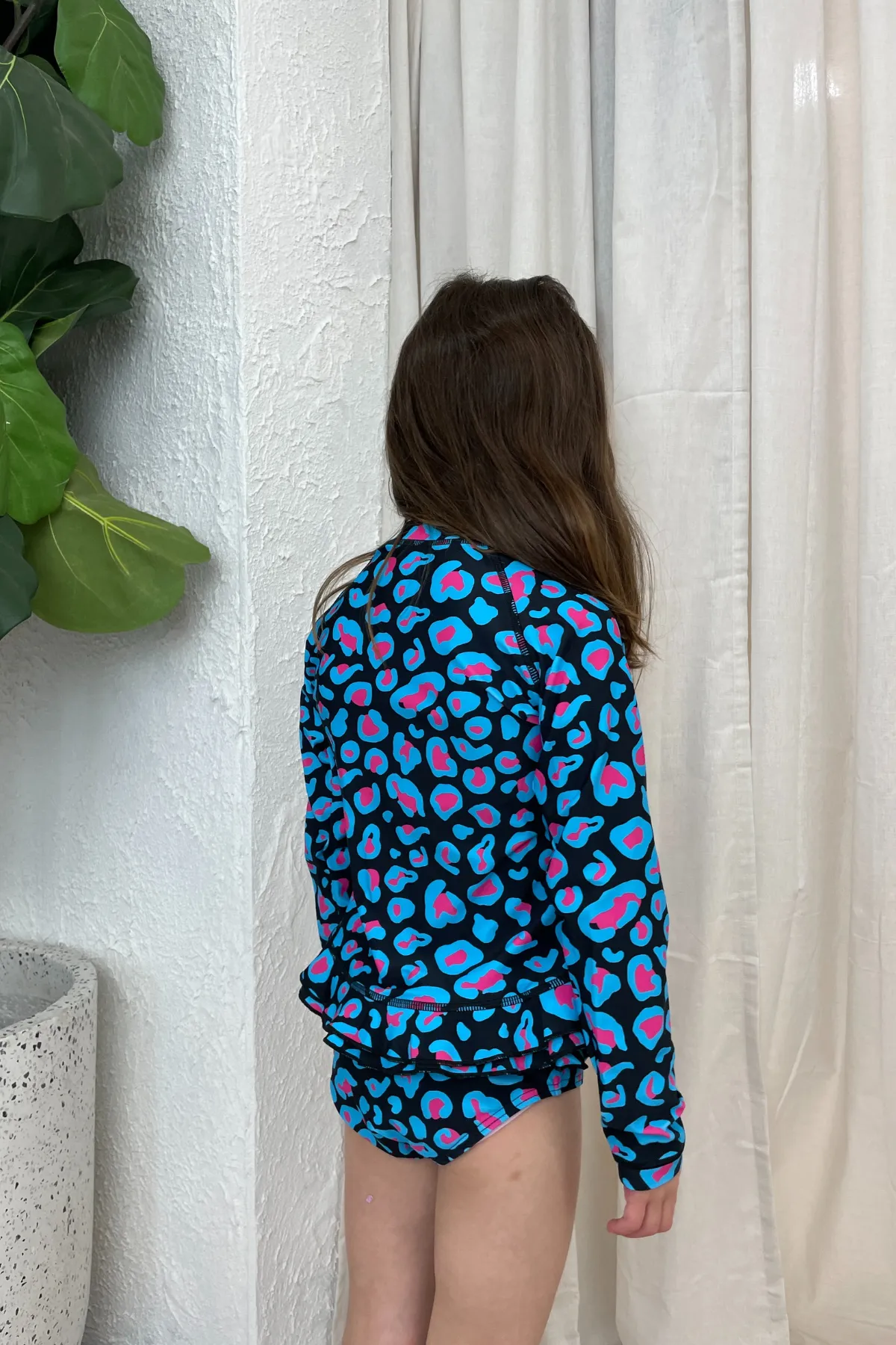 Mini Annie Rashie Set 02 Final Sale - Star Field Leopard