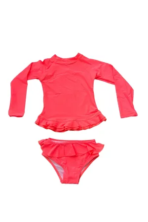 Mini Annie Rashie Set 02 - Fluorescent Coral