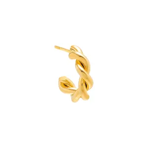 Mini Twisted Hoop Earring