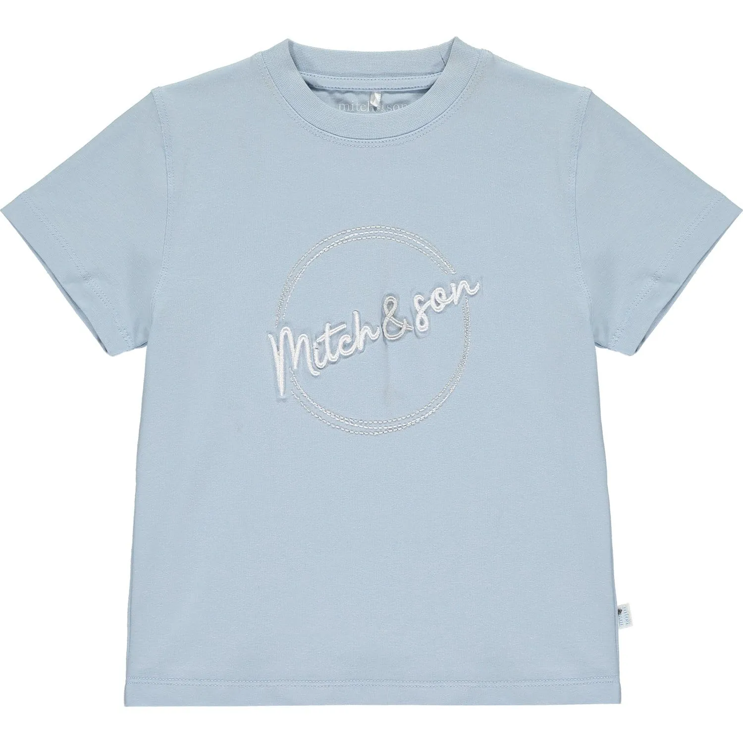 MITCH & SON - Anton Circle Signature Jersey Set - Pale Blue