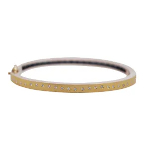 Mixed Metal Rene Bangle