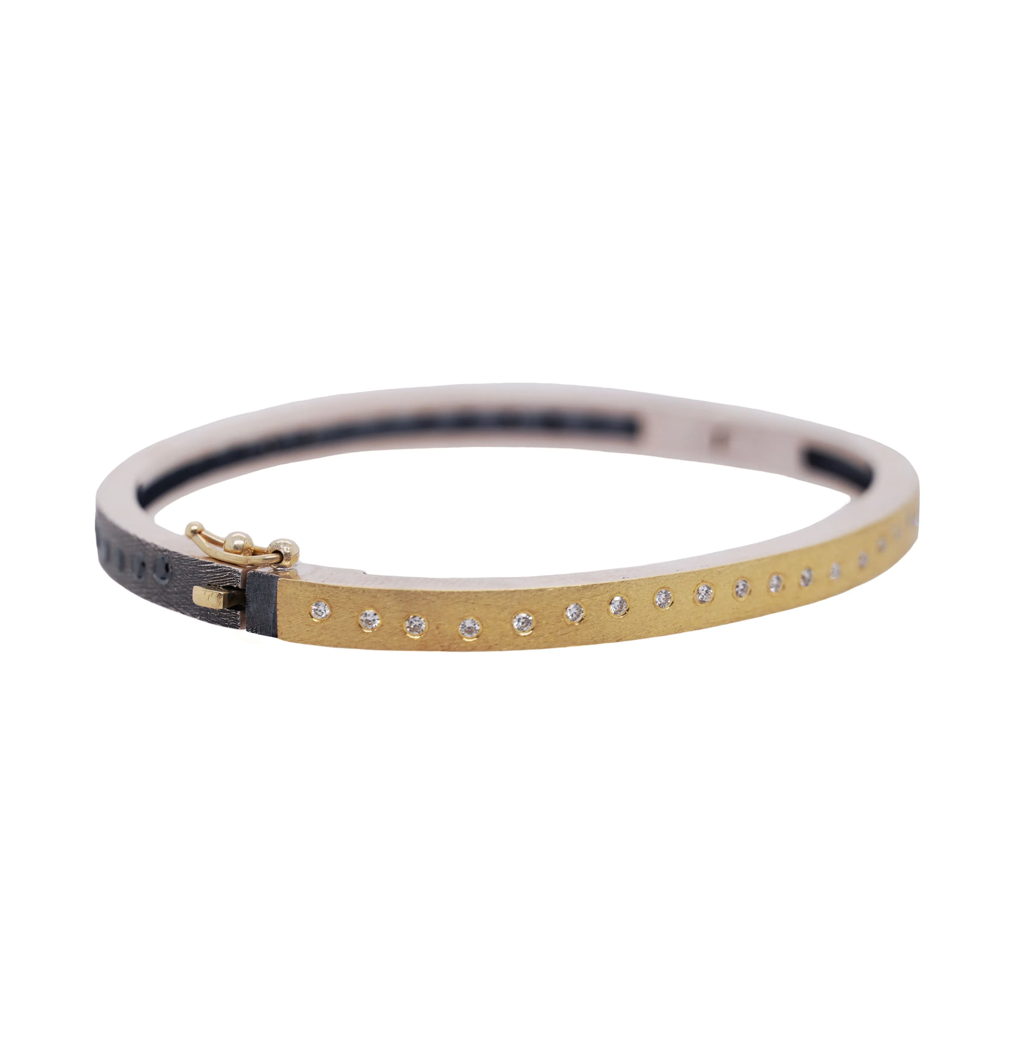 Mixed Metal Rene Bangle