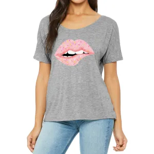 MM Lips Slouchy Tee - Made to Order