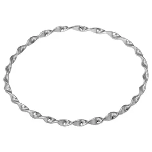 MM M5-229 7 THN RIBBON TWIST BANGLE