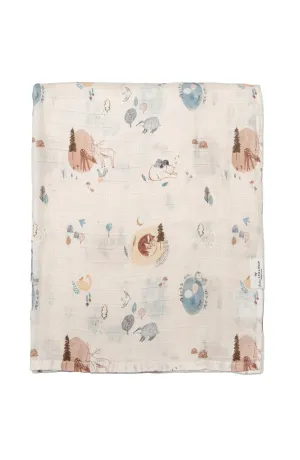 Mousseline Cozy forest