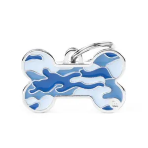 My Family ID XLARGE BONE CAMOUFLAGE BLUE