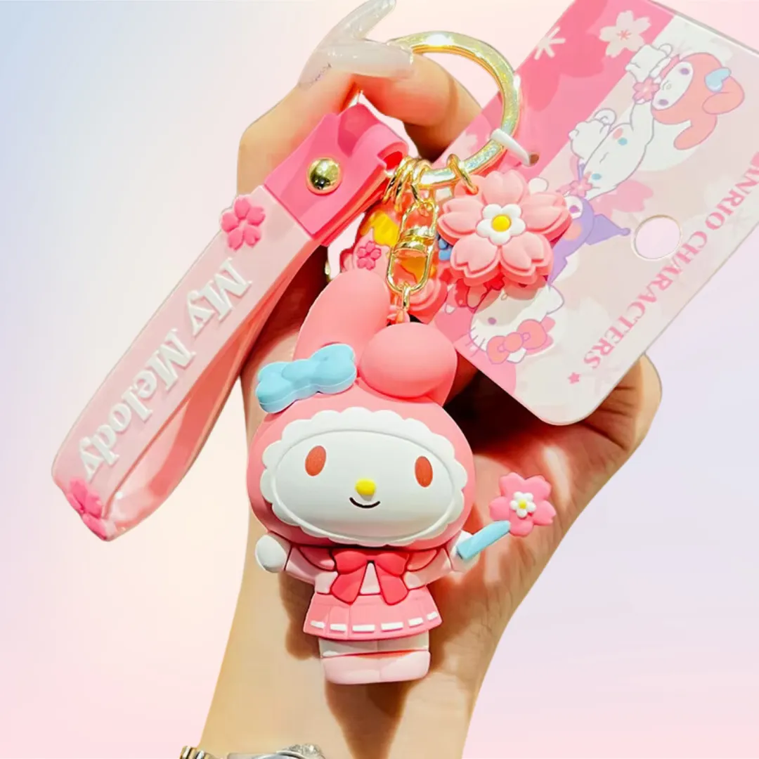 My Melody Sanrio Charm Keychain