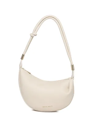Nadia Knotted Shoulder Bag (Light Yellow)