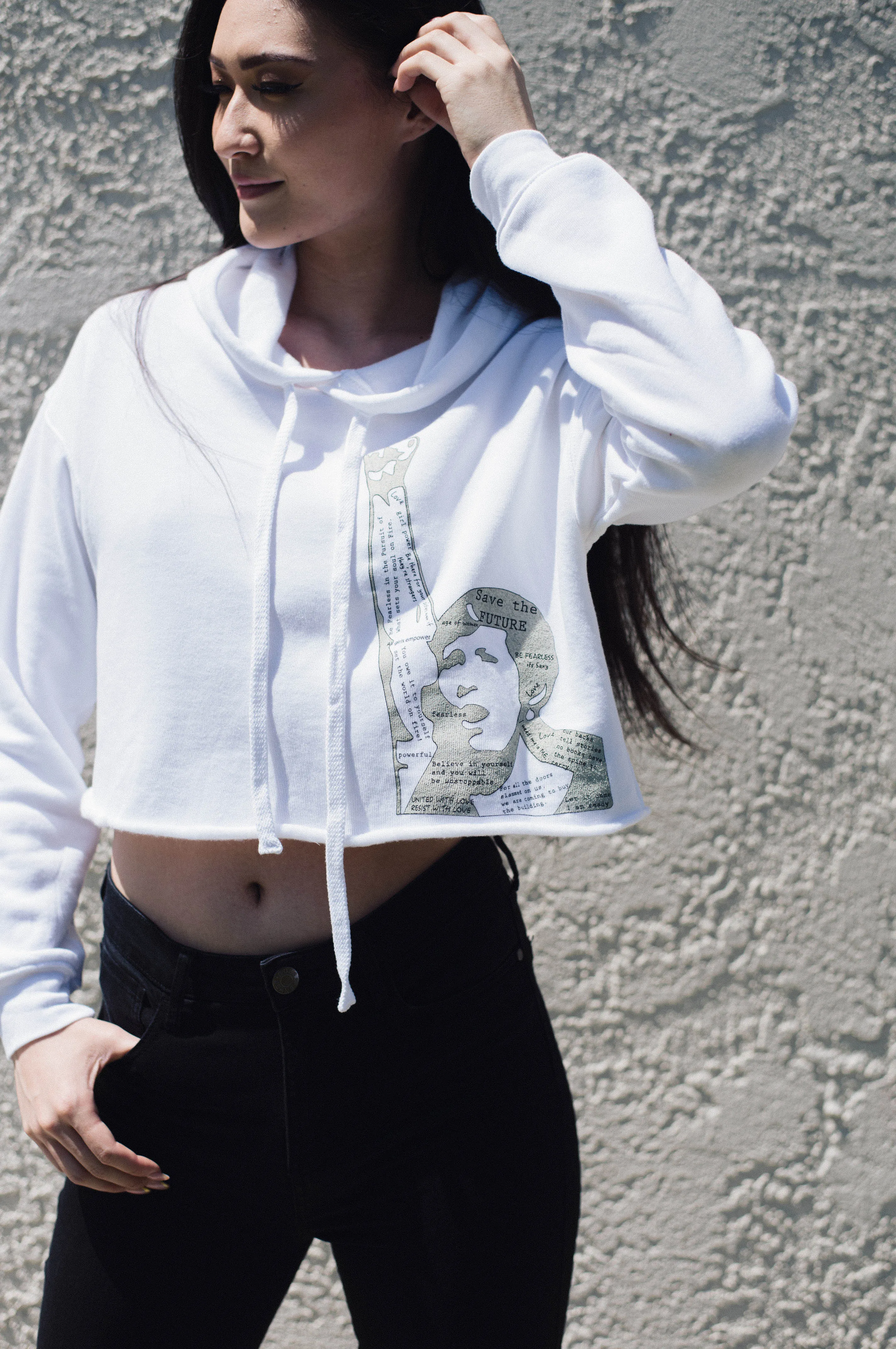 Nasty Crop Hoodie Sweatshirt