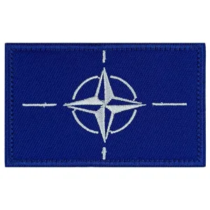 NATO Flag Embroidered Patch