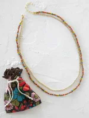 Natural Life Golden Eye Layered Necklace