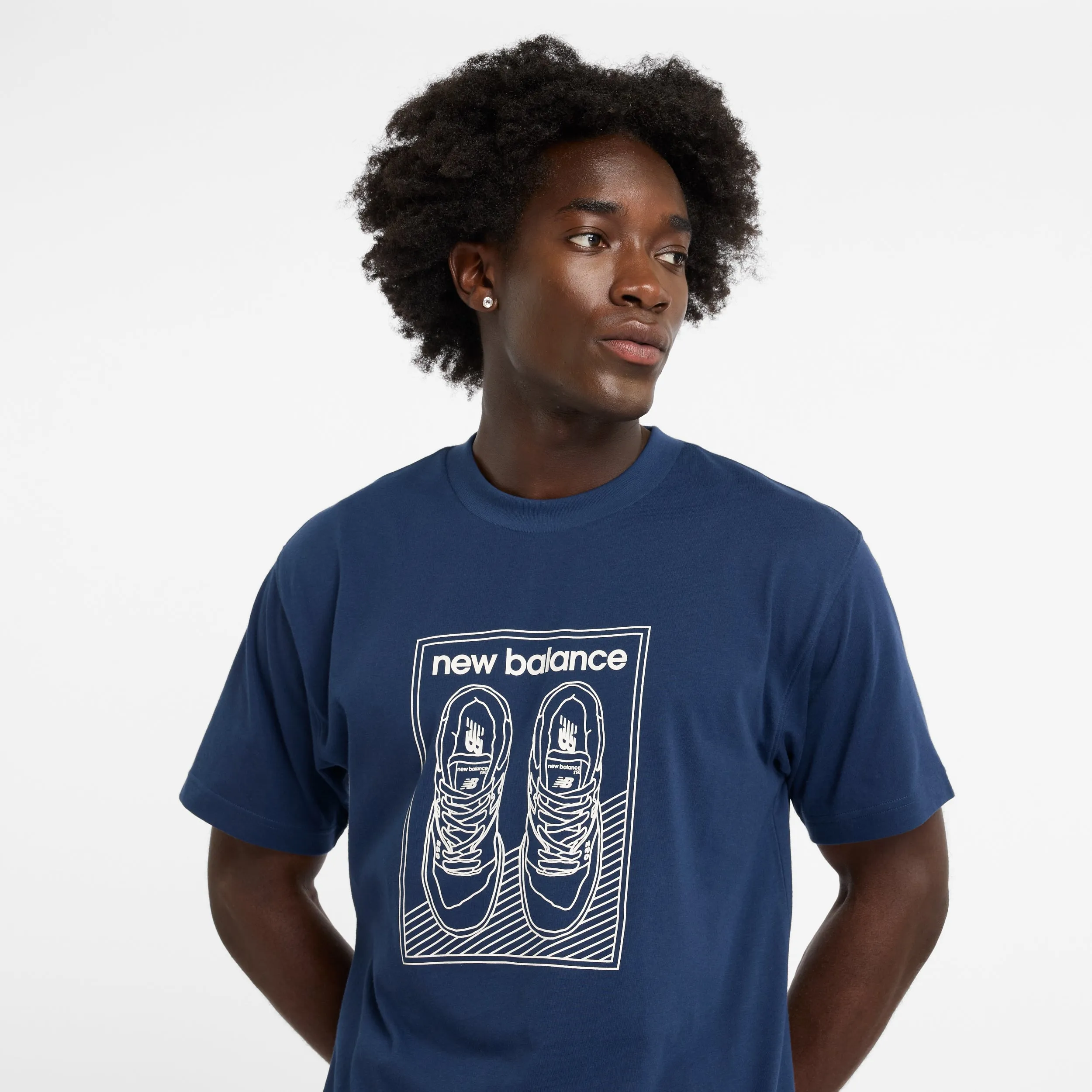 New Balance Relaxed 550 Mens Tee