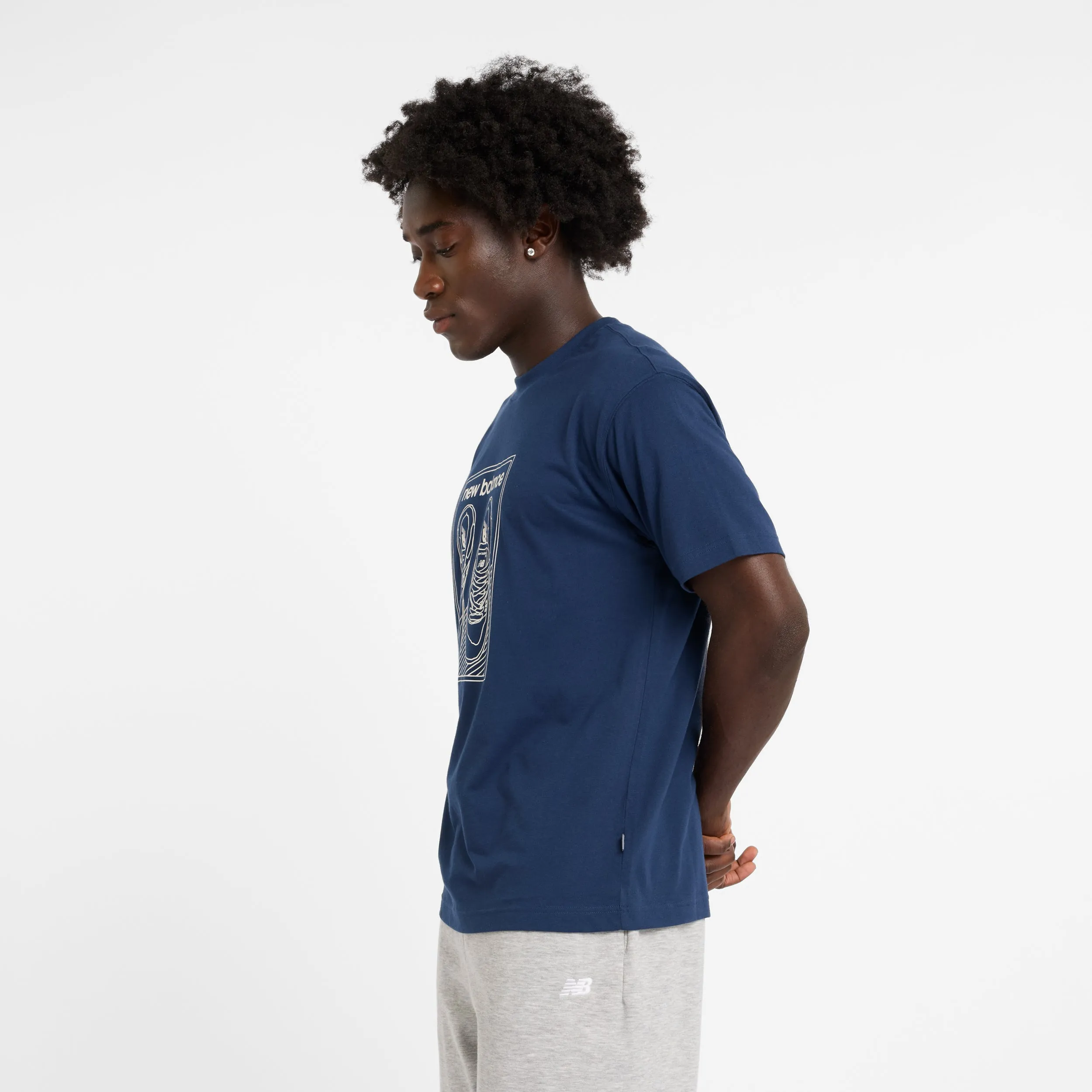 New Balance Relaxed 550 Mens Tee