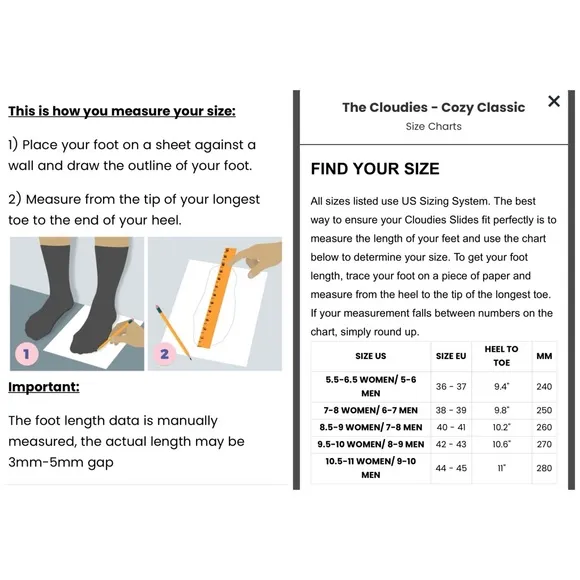NEW! Cloudies - Cozy Slipper