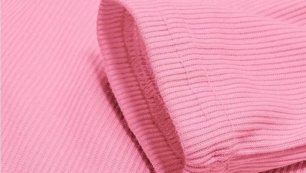NEW Cozy Long Sleeve Bodysuit, Pink, Sz XL, Retails $62